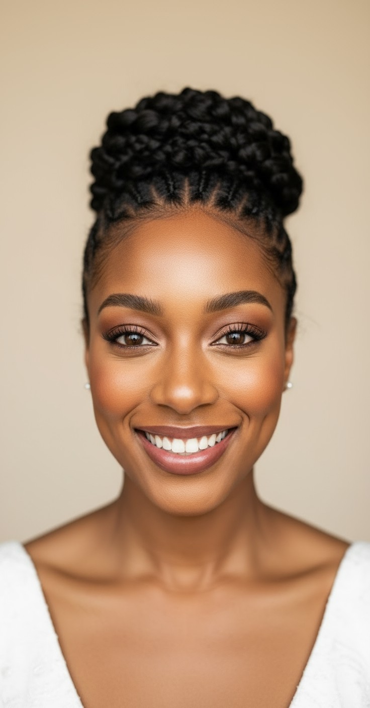 After High Updo For Wedding